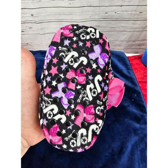 JoJo Siwa Girls Fuzzy‎ Slipper Socks Size 9/10 toddler - Picture 8 of 8